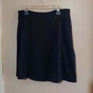 Land's End Black High Waisted Swim skirt Size 10